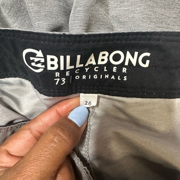 Billabong Gray and Black Swim Trunks Quick-Dry - Picture 4 of 5